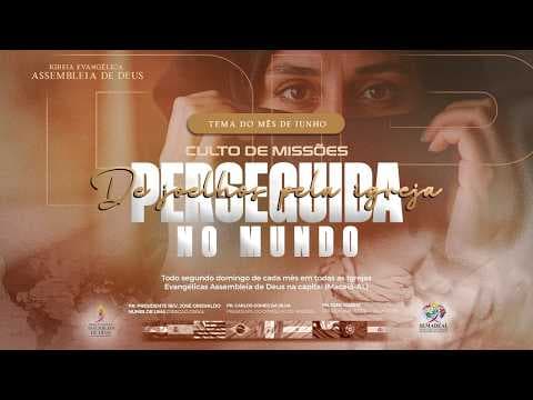 CULTO DE MISSÕES | 14/06/2026