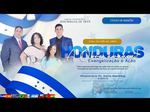 CULTO DE MISSÃO 12/04/2026