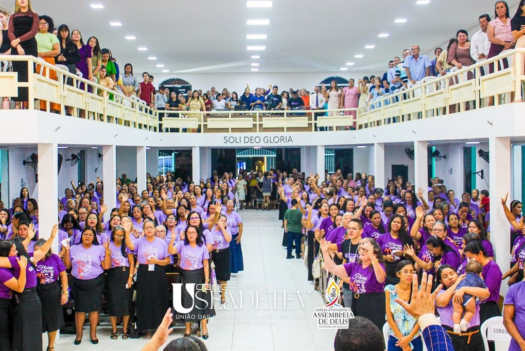 18º Congresso de Senhoras da AD Teotônio Vilela reúne centenas de evangélicos