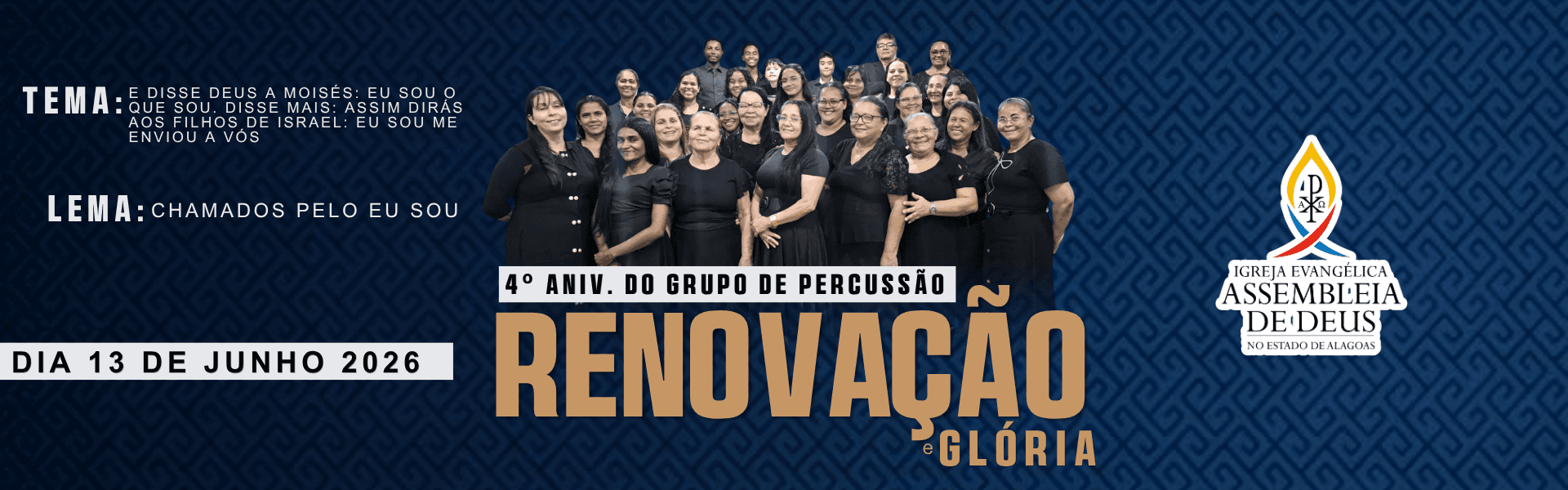 4º Aniversário do Grupo de Percussão Renovação e Glória