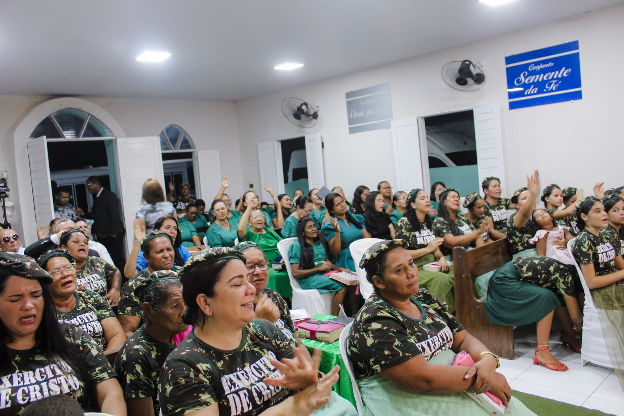 Festividade Unificada Reúne Fiéis na Congregação do Quilombo Aboboeira