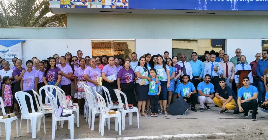 Assembleia de Deus de Teotônio Vilela fortalece obra missionária com concentração evangelística